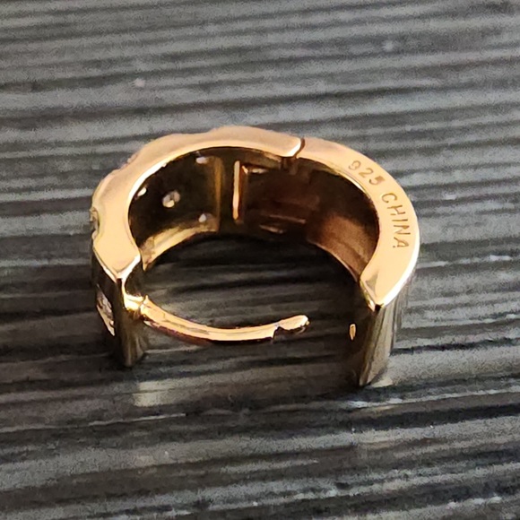 STERLING SILVER & CUBIC ZIRCONIA EARRINGS by Rachel Zoe - Picture 5 of 7